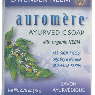 AUROMERE SANDAL SOAP BAR 78G