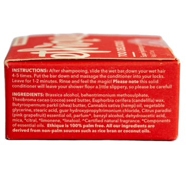 ETHIQUE SOLID CONDITIONER BAR 60G TOO DELICIOUS