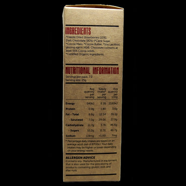 GREENGROVE ORG DARK CHOC COATED S'BERRY 100G