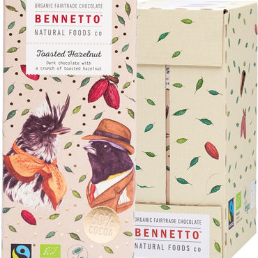 BENNETTO CHOC DARK HAZELNUT 100G