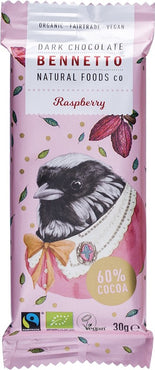 BENNETTO CHOC DARK RASPBERRY 30G