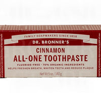 DR BRONNERS TOOTHPASTE CINNAMON 140G