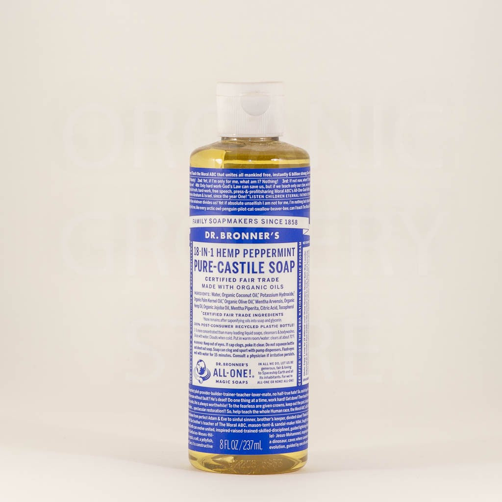 DR BRONNERS PEPPERMINT 237ML