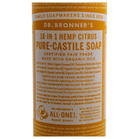 DR BRONNERS CITRUS LIQUID SOAP 237ML