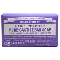 DR.BRONNERS BAR SOAP LAVENDER 140G