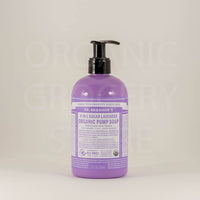DR BRONNERS PUMP SOAP LAVENDER 356ML