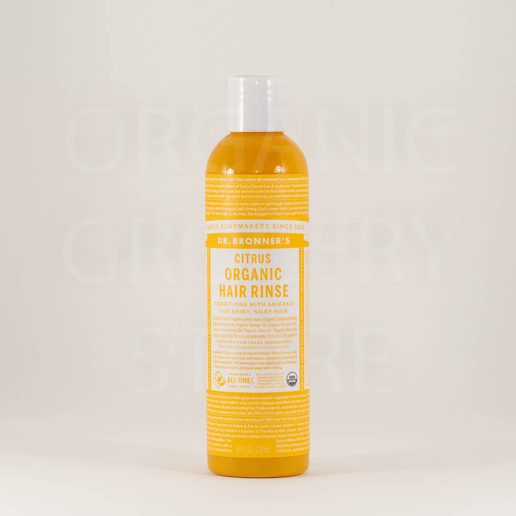 DR BRONNER'S CITRUS ORGANIC HAIR RINSE