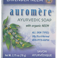 AUROMERE SANDAL SOAP BAR 78G