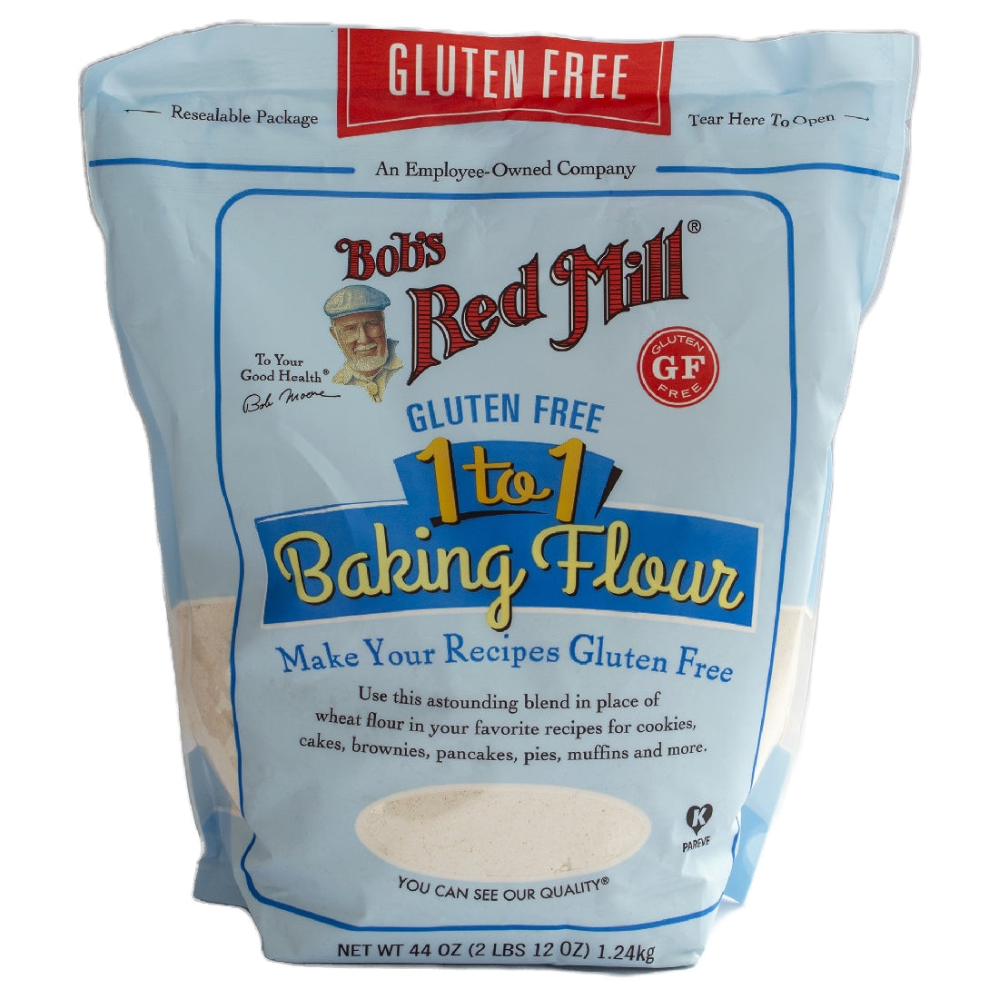 BOB'S REDMILL 1 TO 1 BAKING FLOUR 1.24KG