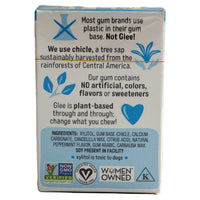 GLEE GUM SUGAR FREE PEPPERMINT