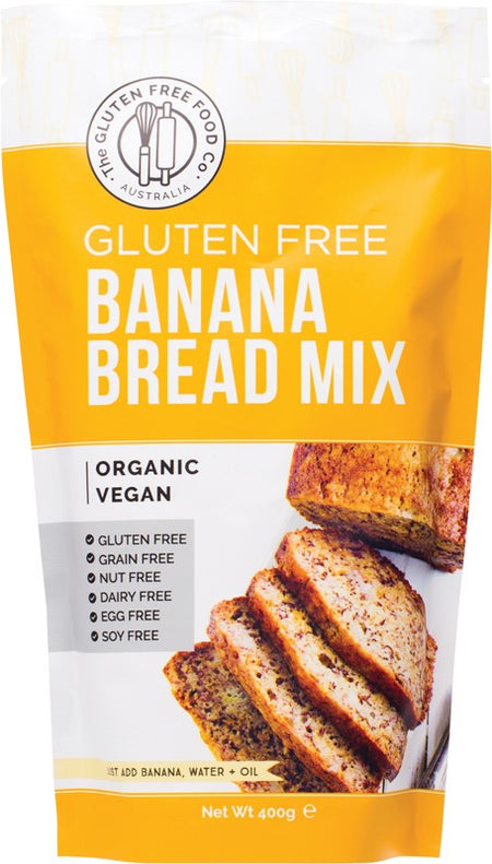 THE GLUTEN FREE CO BANANA BREAD MIX 400G