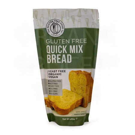 THE GLUTEN FREE FOOD CO QUICK MIX BREAD 480G