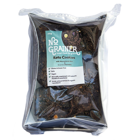 NO GRAINER KETO COOKIES 215G