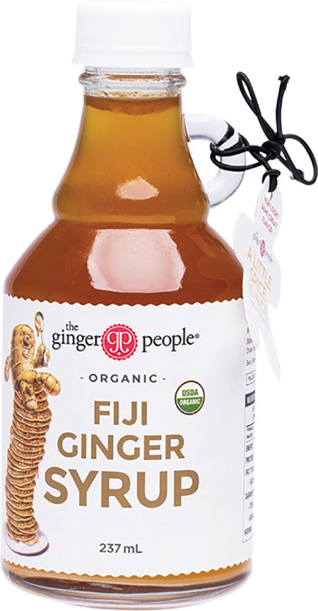THE GINGER PEOPLE GINGER SYRUP ORGANIC 237ML