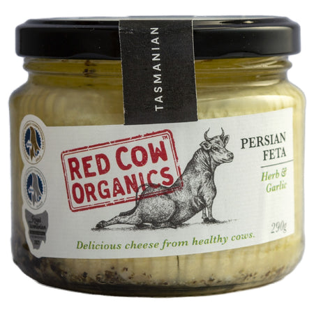 RED COW PERSIAN FETTA HERB AND GARLIC 260G