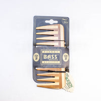 BASS BAMBOO HAIR COMB WIDE