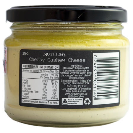 NUTTY BAY CLASSIC CASHEW CHEESE 270G