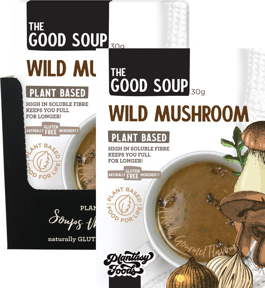 PLANTASY FOODS - THE GOOD SOUP - WILD MUSHROOM 30G
