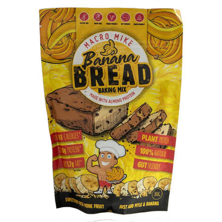 MACRO MIKE BANANA BREAD BAKING MIX 300G