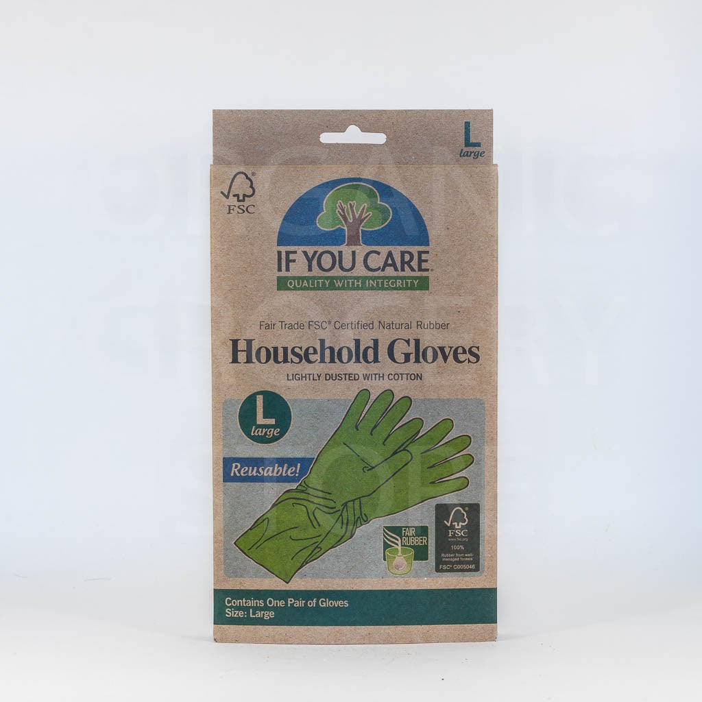 IF YOU CARE HOUSEHOLD GLOVES - MEDIUM
