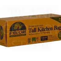 IF YOU CARE RUBBISH BAGS TALL KITCHEN
