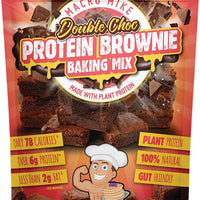 MACRO MIKE DOUBLE CHOC PROTEIN BROWNIES 300G