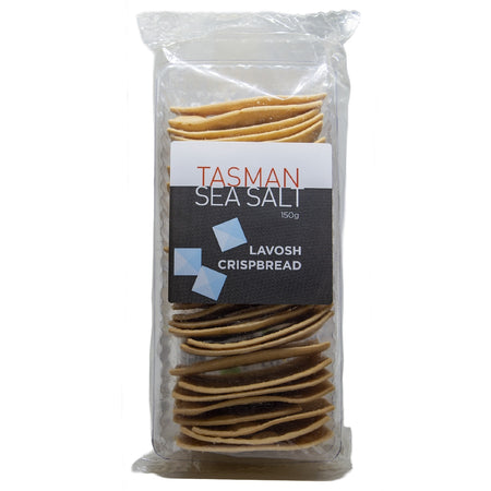 TASMAN SEA SALT LAVOSH CRISPBREAD 150G