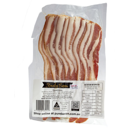 BOKS PURE STREAKY BACON 180G