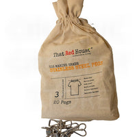 THAT RED HOUSE PEGS STAINLESS STEEL X20