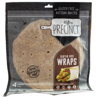 GF PRECINCT GLUTEN FREE WRAPS 260G PACK 4
