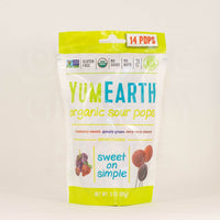 YUM EARTH LOLLIPOPS SUPERSOUR BAG 14