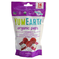 YUM EARTH LOLLIPOPS VITC 85G