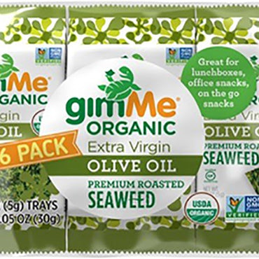 GIMME ROASTED SEAWEED OLIVE OIL 6X5G