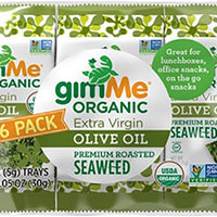 GIMME ROASTED SEAWEED OLIVE OIL 6X5G