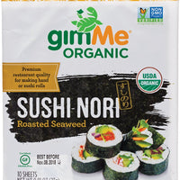 GIMME SEAWEED SUSHI NORI 10 SHEETS