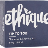 ETHIQUE SHAMPOO AND SHAVING BAR 110G TIP TO TOE