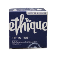 ETHIQUE SHAMPOO AND SHAVING BAR 110G TIP TO TOE