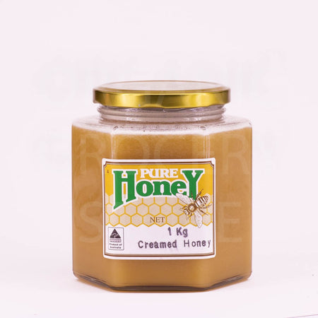 RAW HONEY - CREAMED 1KG-HAMISH