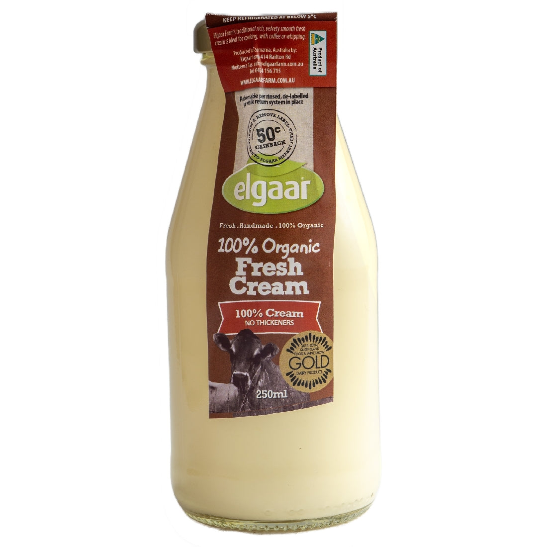 ELGAAR TABLE CREAM 250ML