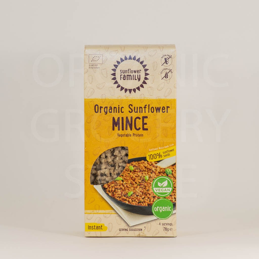 SUNFLOWER FAMILY ORGANIC SUNFLOWER MINCE 76G