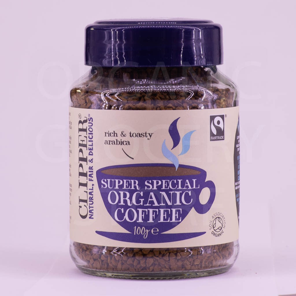 CLIPPER COFFEE INSTANT SUPER SPECIAL (MEDIUM ROAST) FT ORGANIC 100G