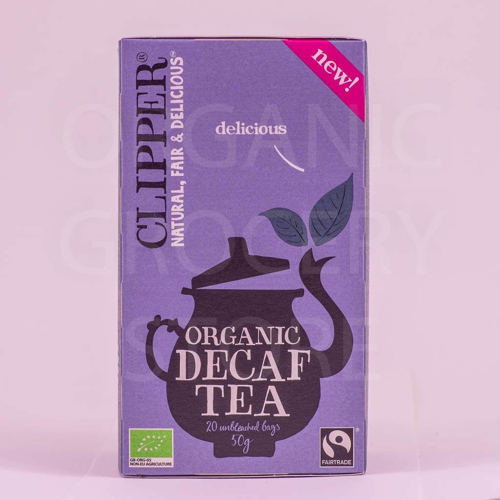 CLIPPER ORGANIC DECAF TEA 20 BAGS