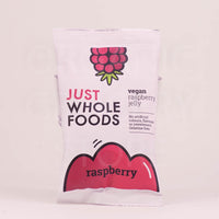 JUST WHOLEFOODS VEGE JELLY RASPBERRY 85G