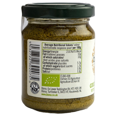 BIONA GREEN PESTO 120G