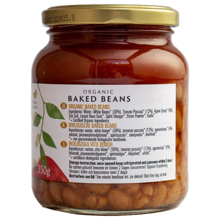 BIONA BAKED BEANS JAR 350G