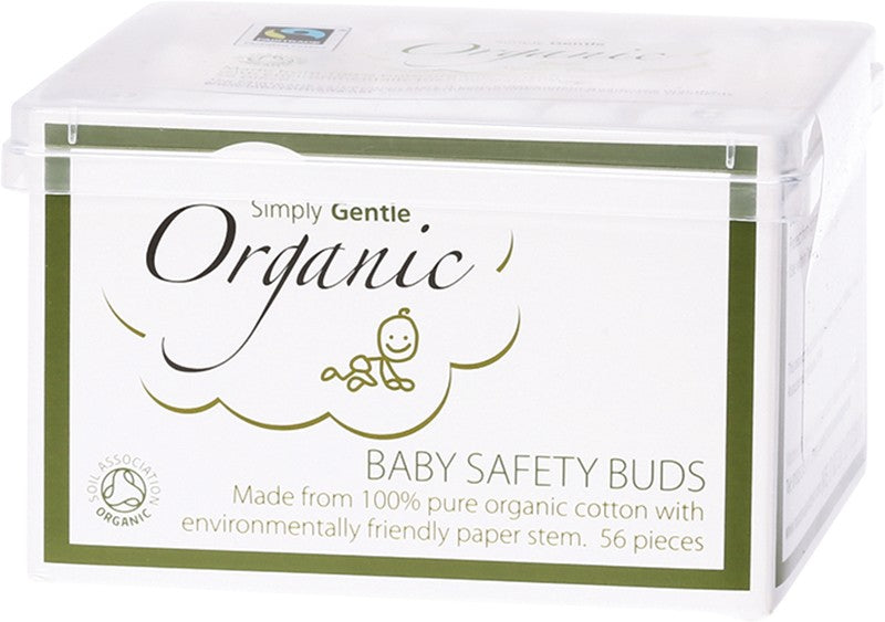 SIMPLY GENTLE ORGANIC BABY SAFETY BUDS 56