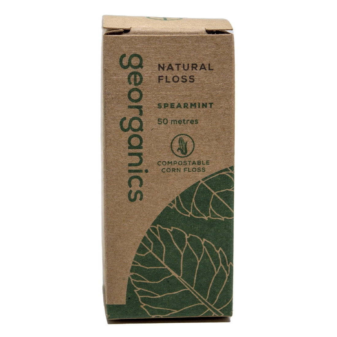 GEORGANICS NATURAL FLOSS SPEARMINT - 50M