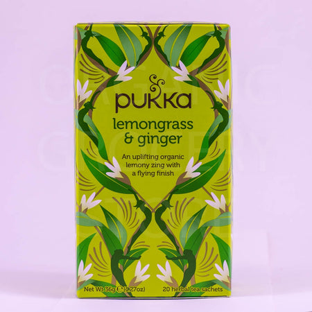 PUKKA LEMONGRASS & GINGER X 20 TEA BAGS