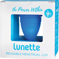 LUNETTE MENSTRUAL MODEL 2 BLUE