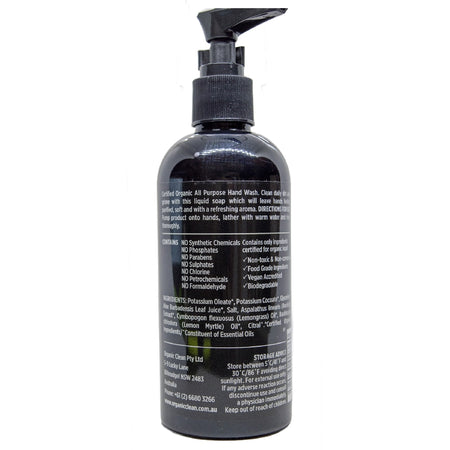 ORGANIC CLEAN HAND WASH LEMONGRASS 250ML